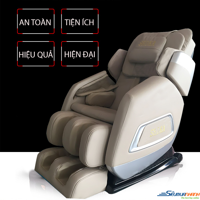 Ghế massage toàn thân 3D Shika SK-8908 cao cấp